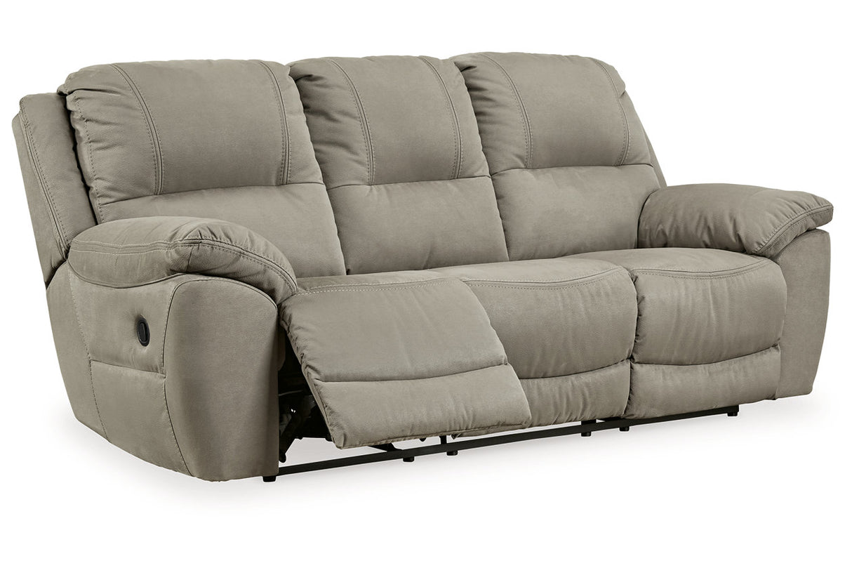 Next-Gen Gaucho Putty Power Reclining Sofa and Loveseat from Ashley Furniture - Luna Furniture