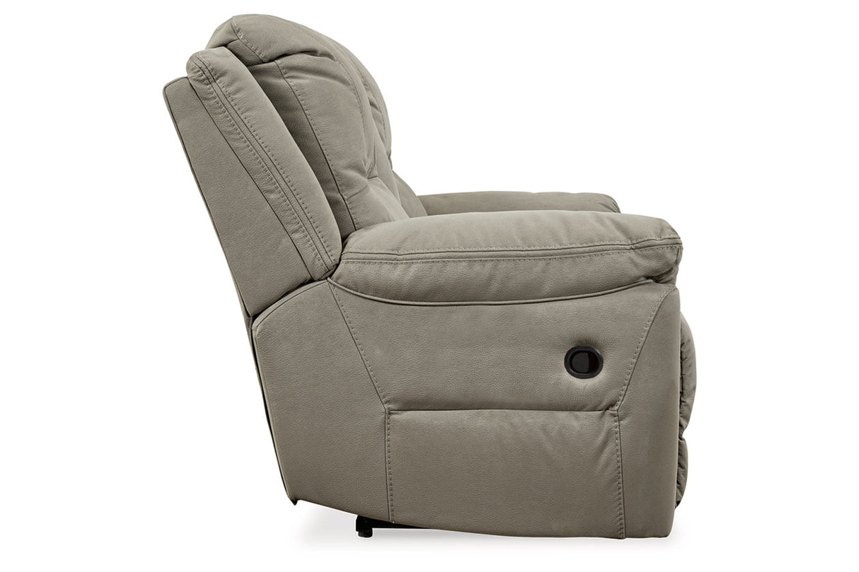 Next-Gen Gaucho Putty Power Reclining Sofa and Loveseat from Ashley Furniture - Luna Furniture