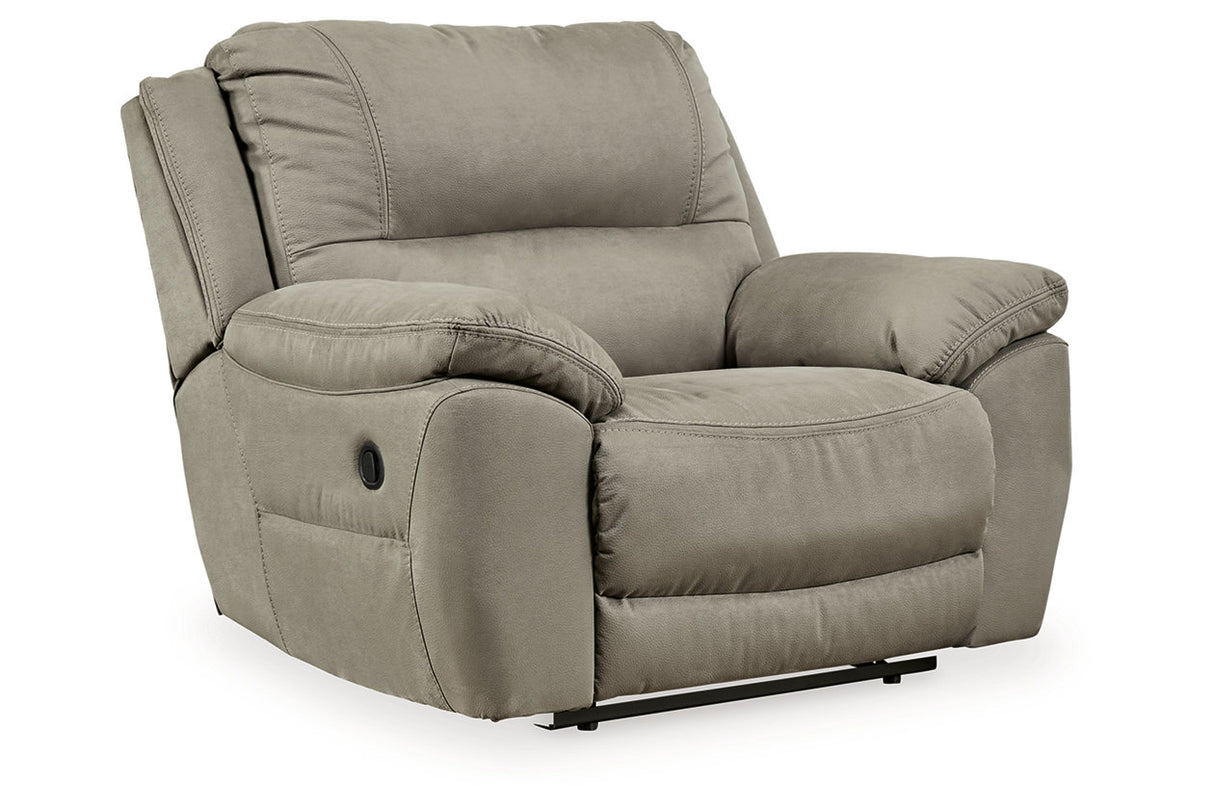 Next-Gen Gaucho Putty Power Reclining Sofa and Loveseat from Ashley Furniture - Luna Furniture