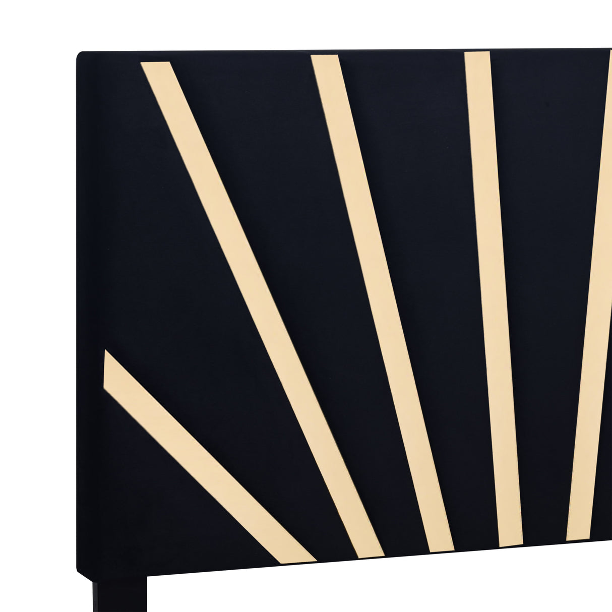 Nico Black Queen Platform Bed from Happy Homes - Luna Furniture