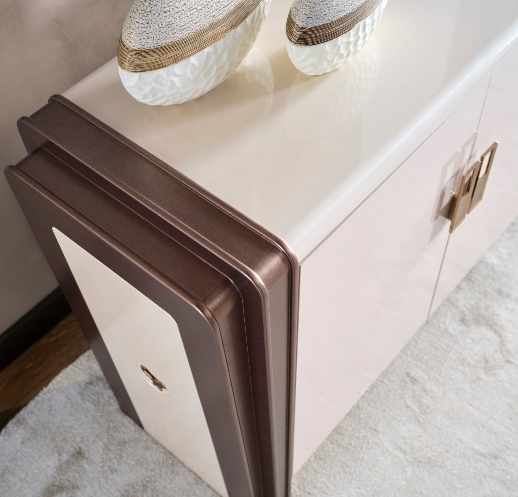 Nirvana Consol With Mirror from Furnia - Luna Furniture