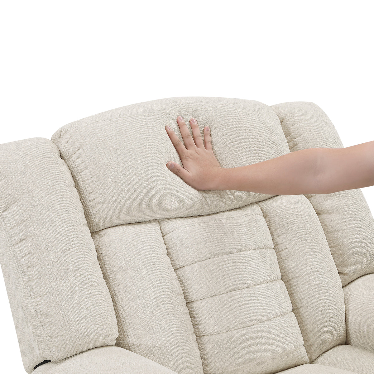 Nutmeg Beige Double Reclining Sofa from Homelegance - Luna Furniture