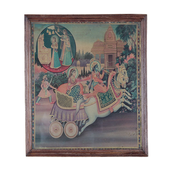 Framed Canvas Painting