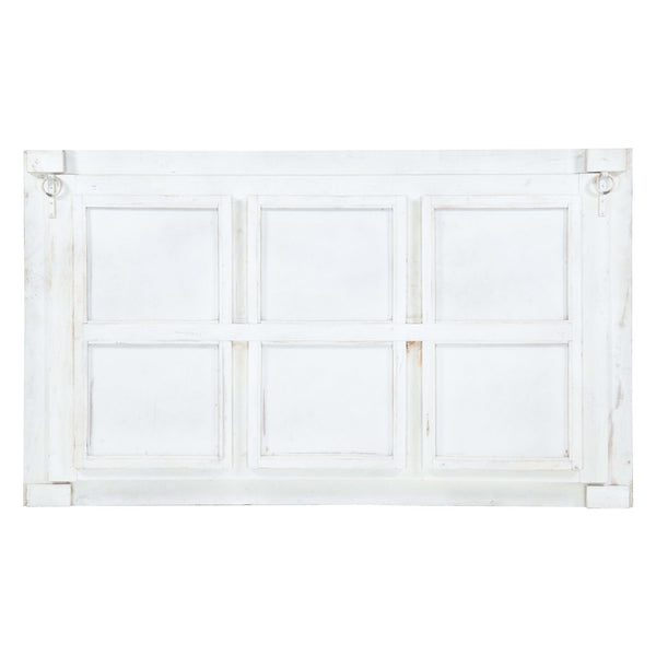 Hand Carved Wood Six Arch Mirror Frame