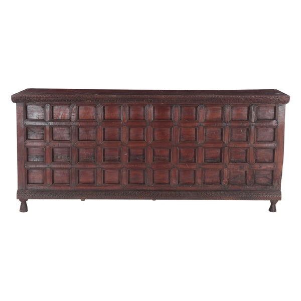 Wooden Console Table with Shelf
