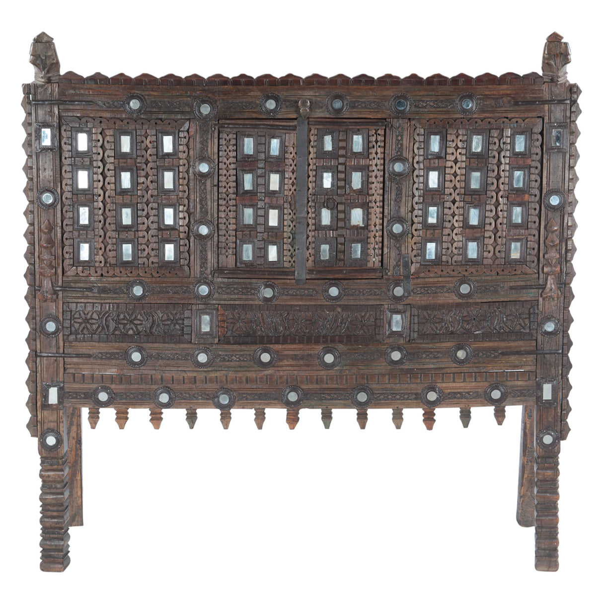 Finely Carved Damchiya Cabinet