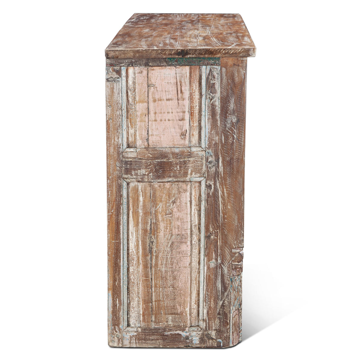 Finely Carved Wood Console Table from Home Trends & Design - Luna Furniture