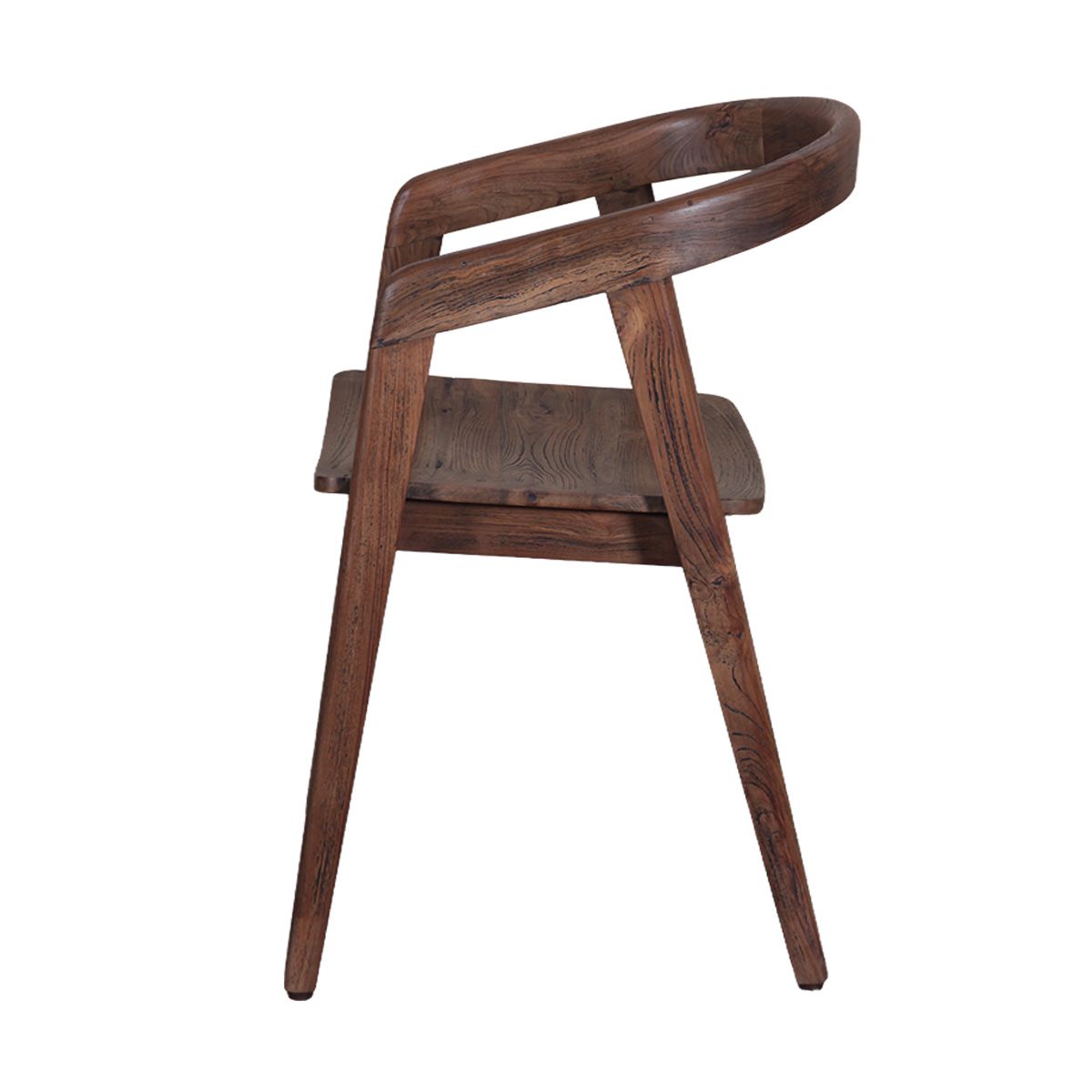 Round Back Wood Dining Chair from Home Trends & Design - Luna Furniture