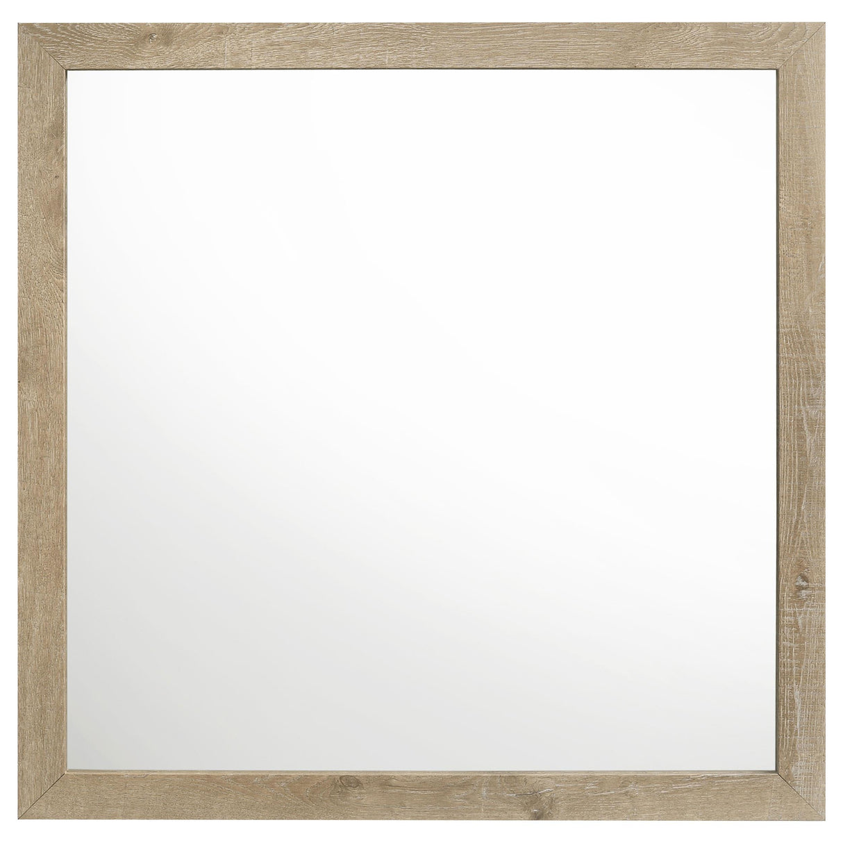 Oakglen Dresser Mirror Weathered Oak (Mirror Only) from Coaster - Luna Furniture