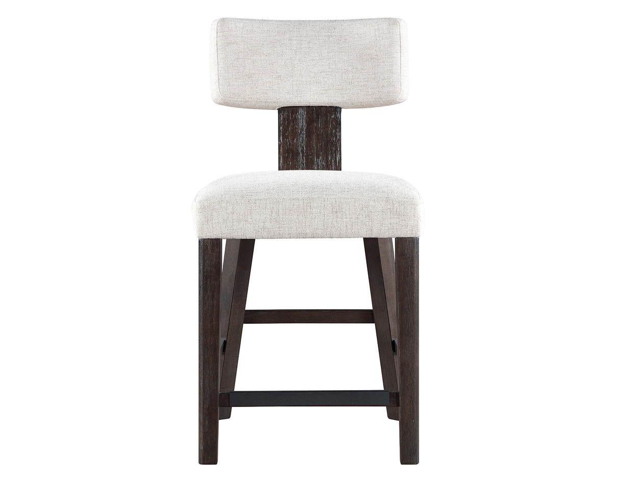 Oakley Charcoal Brown 5-Piece Counter Height Set from Steve Silver - Luna Furniture