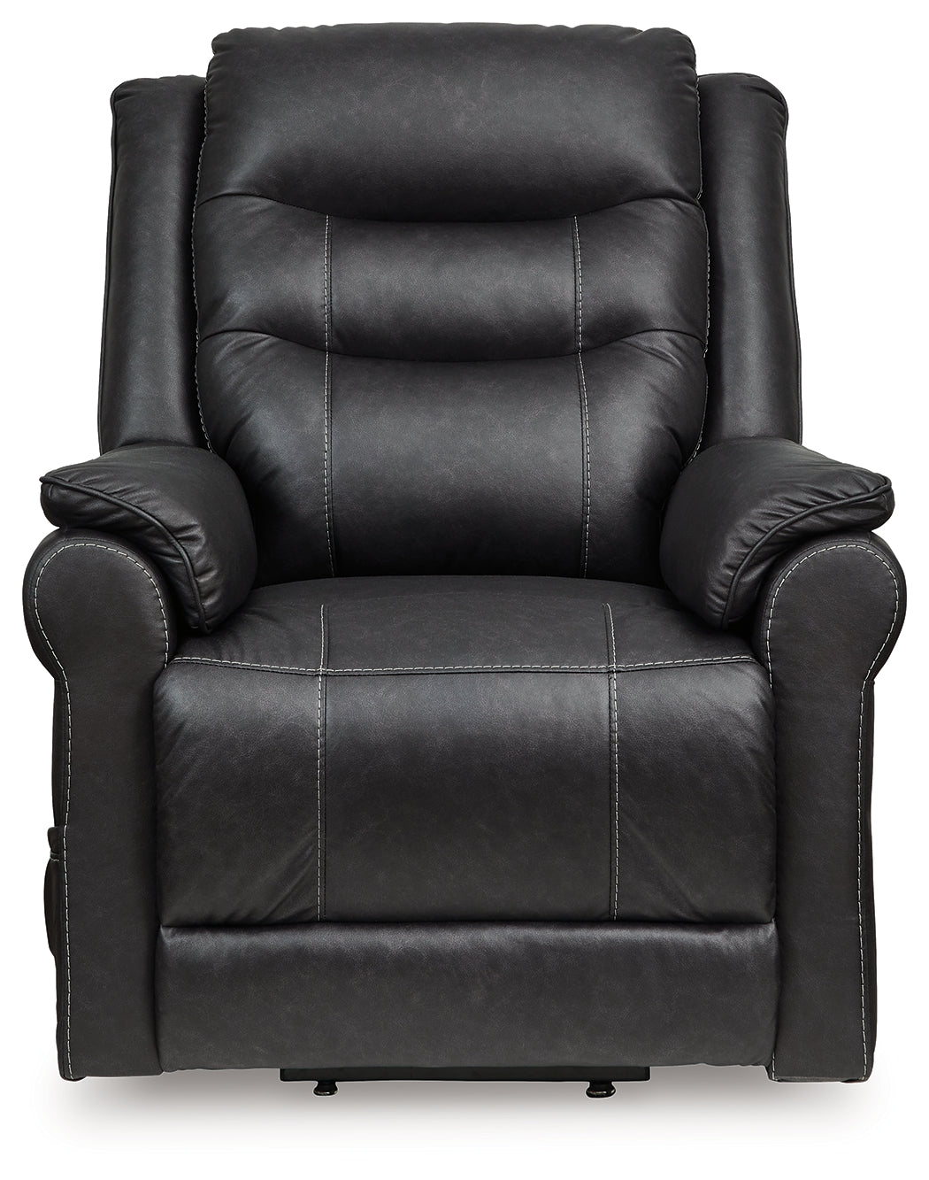 Oatman Carbon Power Lift Recliner from Ashley Furniture - Luna Furniture