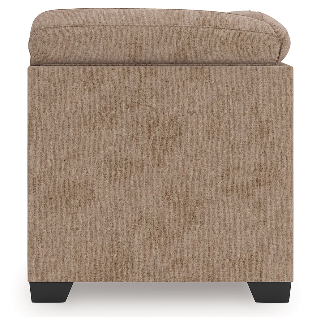 Olten Mocha Left-Arm Facing Corner Chaise from Ashley - Luna Furniture