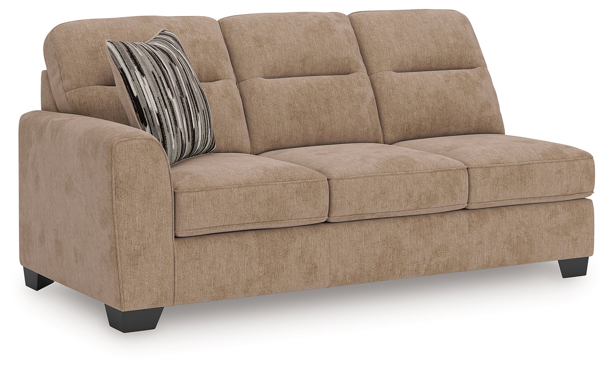 Olten Mocha Left-Arm Facing Sofa from Ashley - Luna Furniture