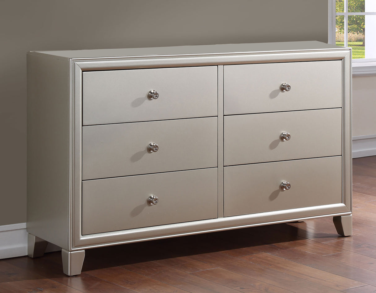 Omni 4-Piece Queen Bedroom Set(Queen Bed, Nightstand, Dresser/Mirror) from Steve Silver - Luna Furniture