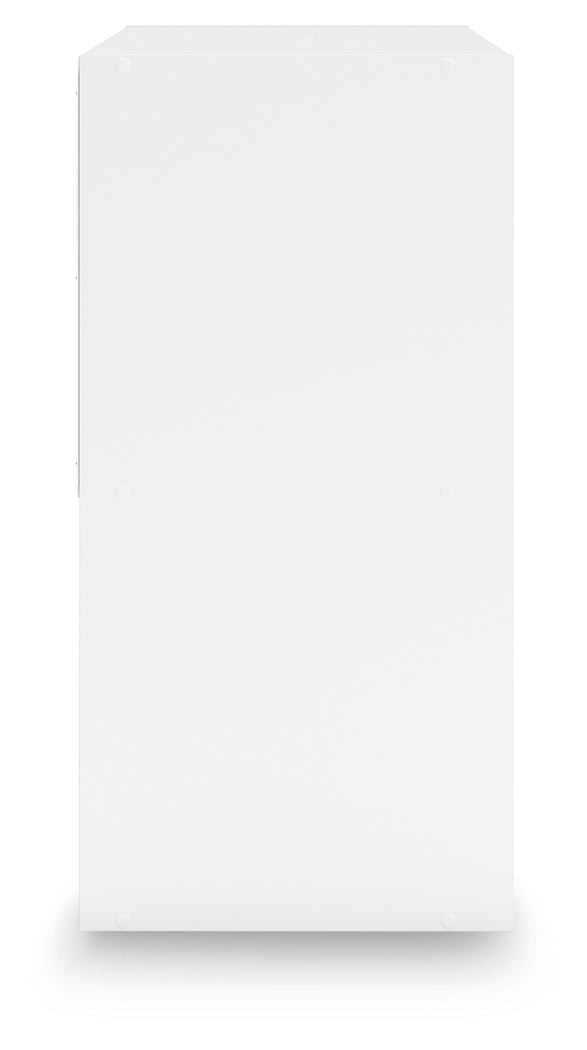 Onita White Four Cube Organizer from Ashley - Luna Furniture