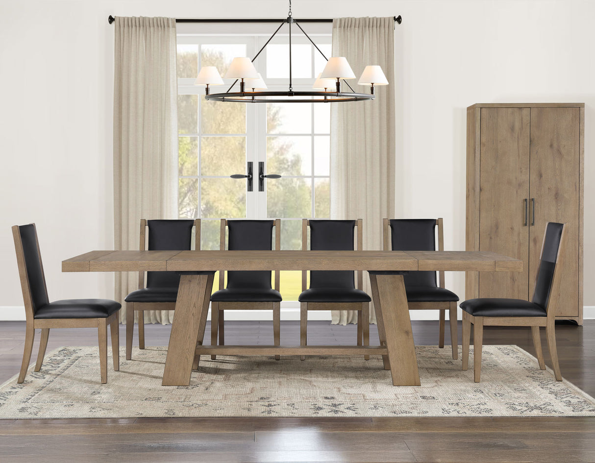 Orinda Warm Caramel Dining Room Set from Steve Silver - Luna Furniture