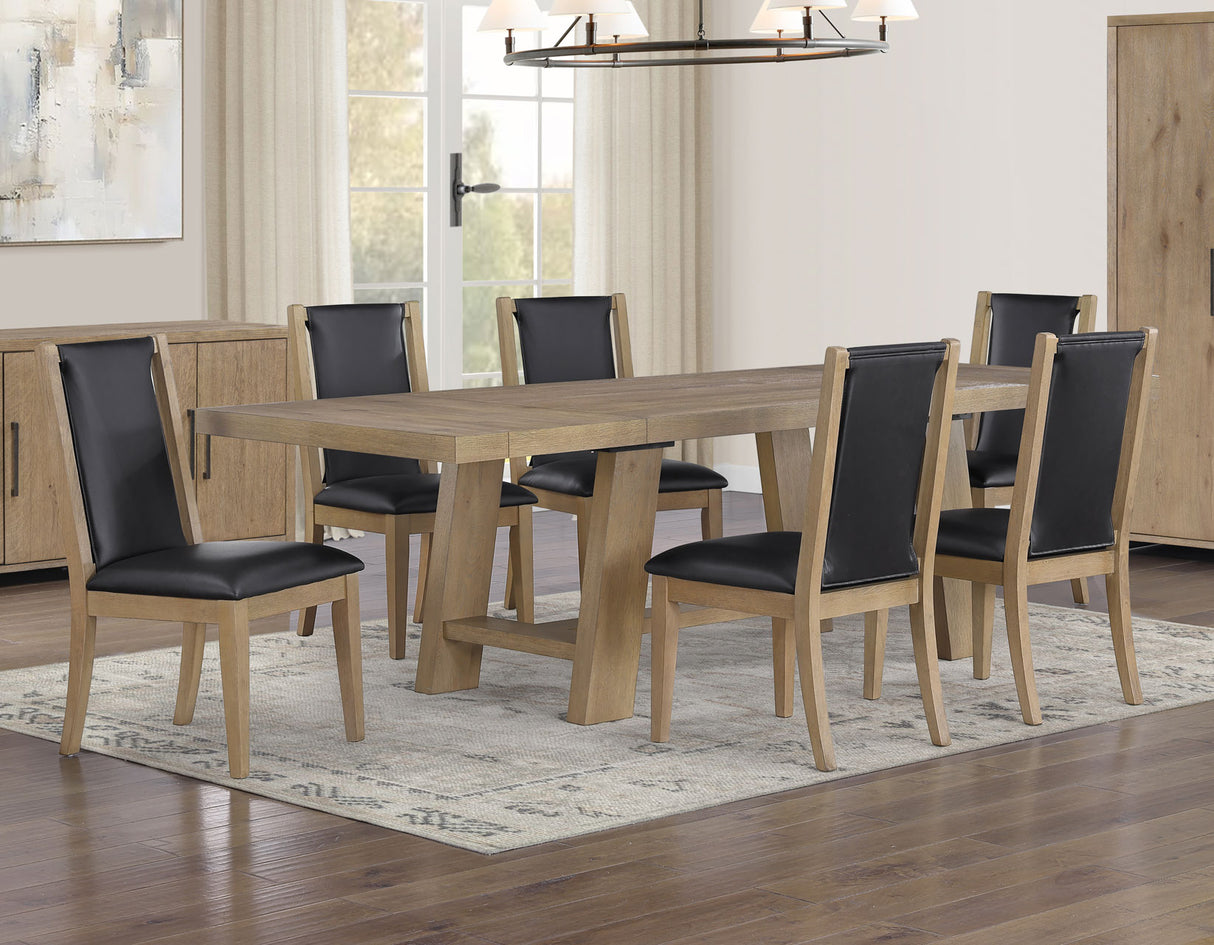 Orinda Warm Caramel Dining Room Set from Steve Silver - Luna Furniture
