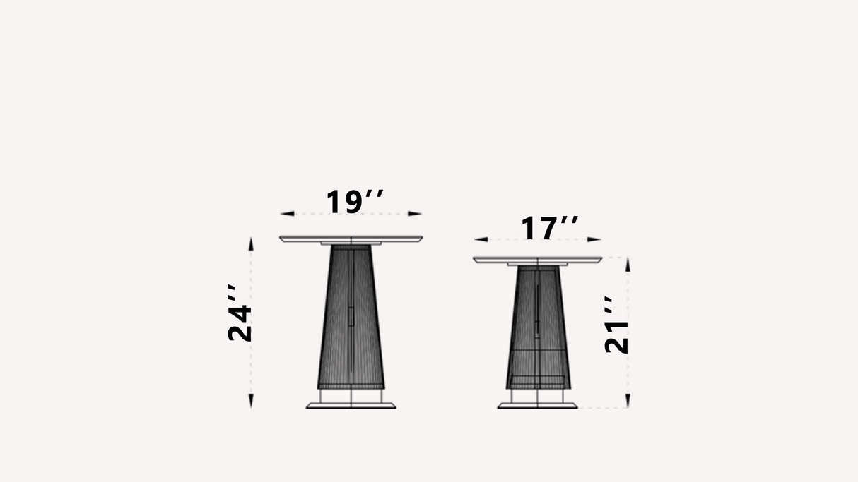 Orsino Nesting Table from Luna Luxury - Luna Furniture
