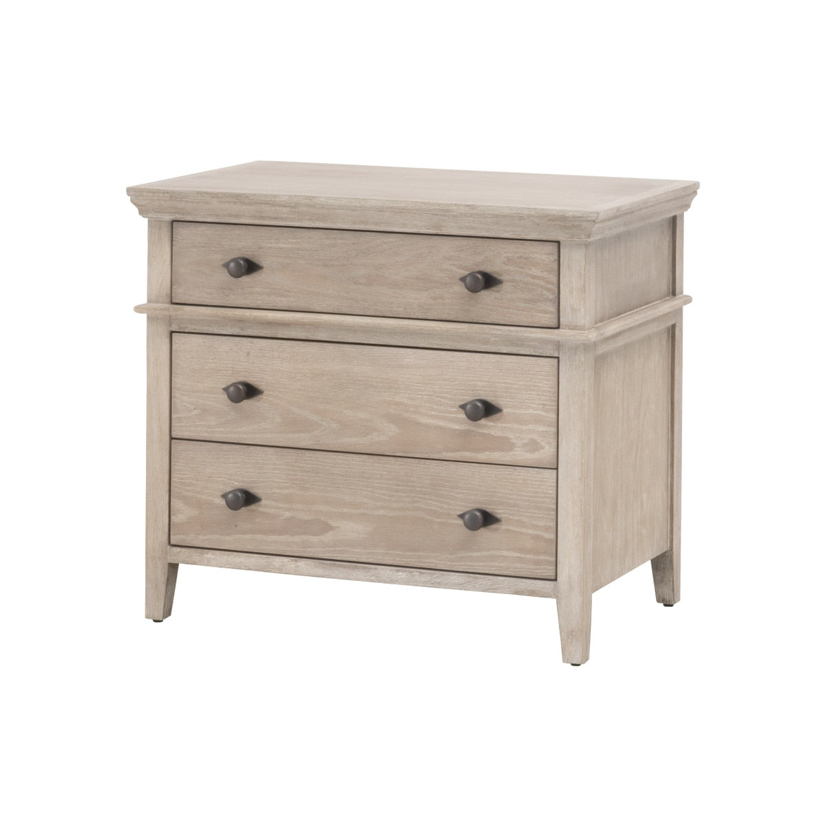 Oxford 3-drawer Nightstand from Essentials For Living - Luna Furniture