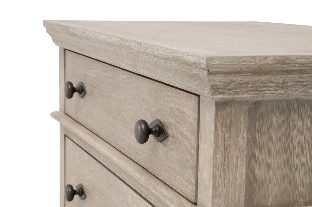 Oxford 3-drawer Nightstand from Essentials For Living - Luna Furniture