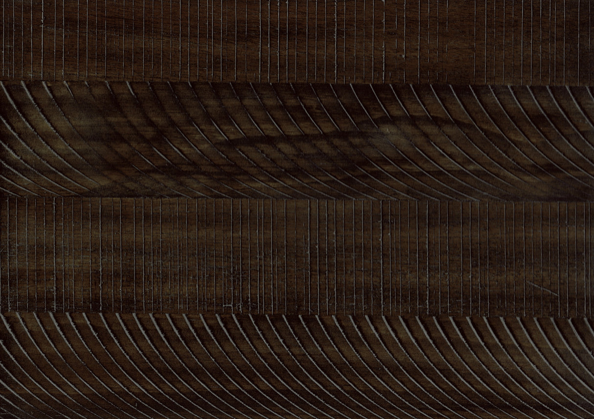 Oxton Dark Cherry/Baltimore Espresso Fabric 5-Piece Extendable Counter Height Set from Homelegance - Luna Furniture