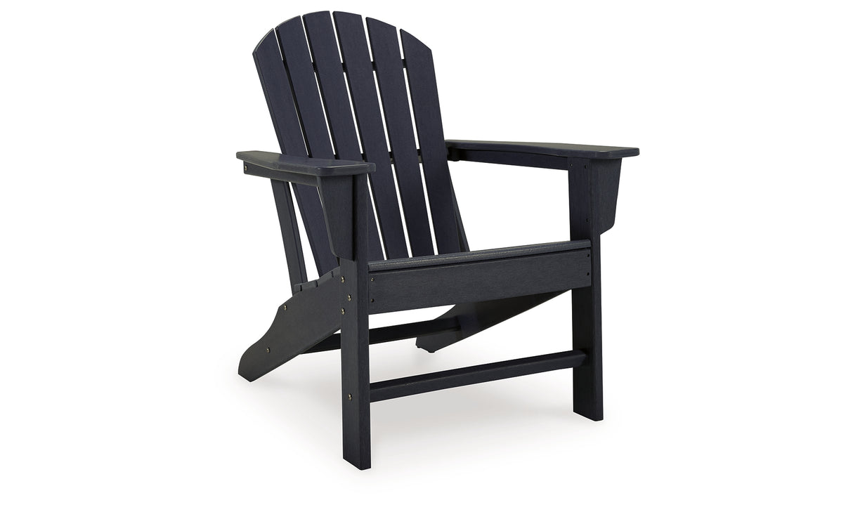 Sundown Treasure Black Adirondack Chair from Ashley Furniture - Luna Furniture