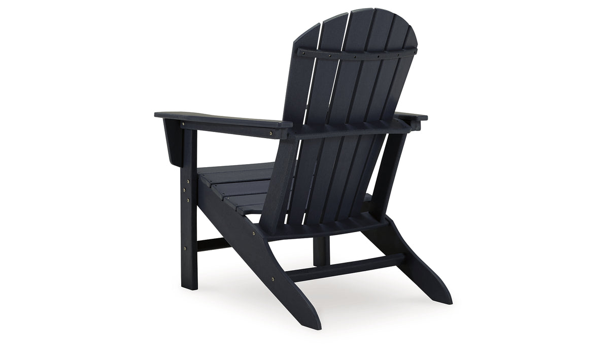 Sundown Treasure Black Adirondack Chair from Ashley Furniture - Luna Furniture