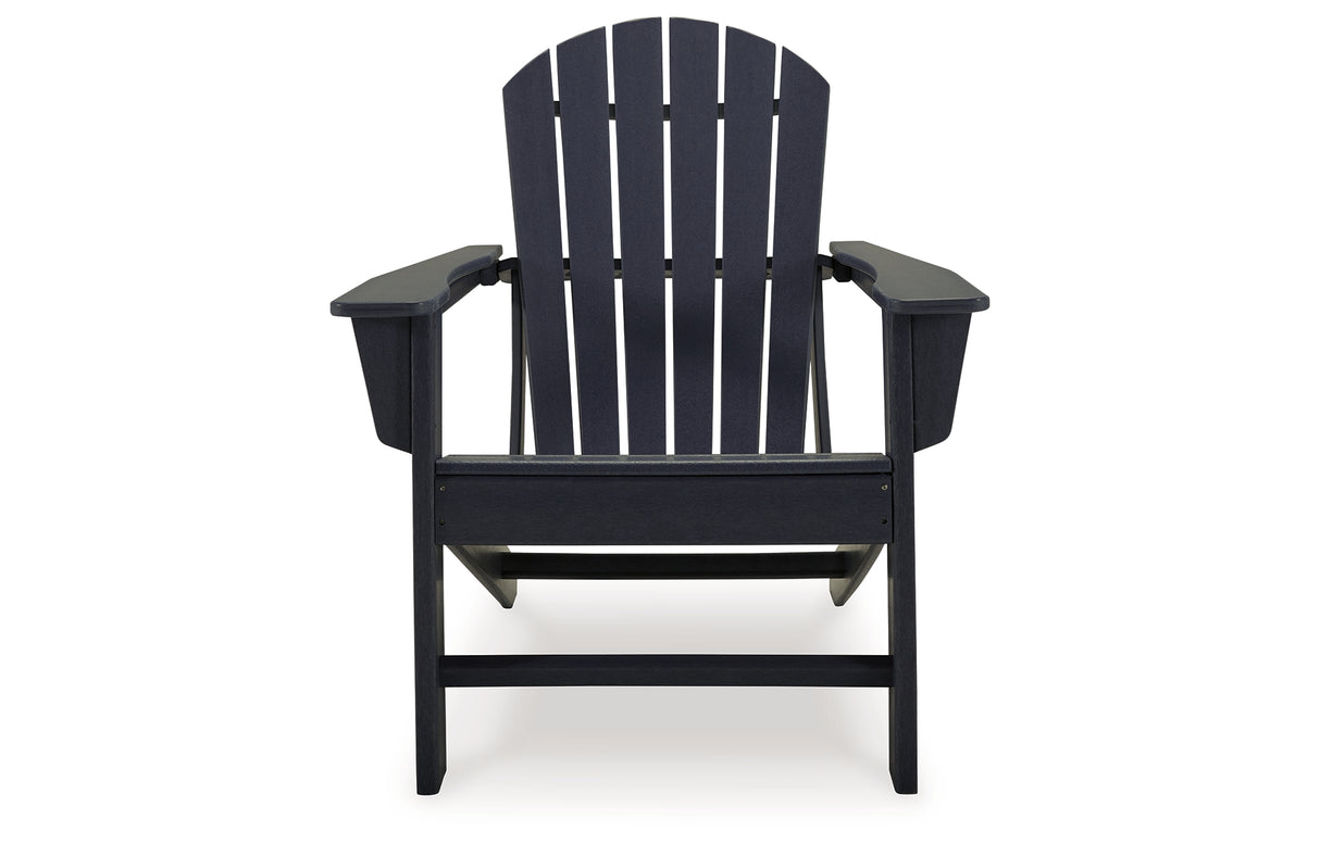 Sundown Treasure Black Adirondack Chair from Ashley Furniture - Luna Furniture