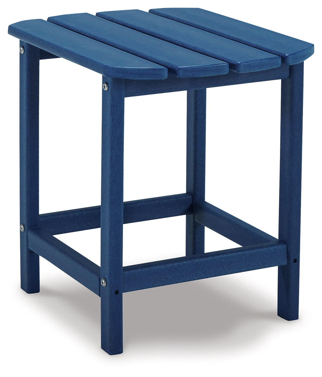 Sundown Treasure Blue End Table from Ashley - Luna Furniture