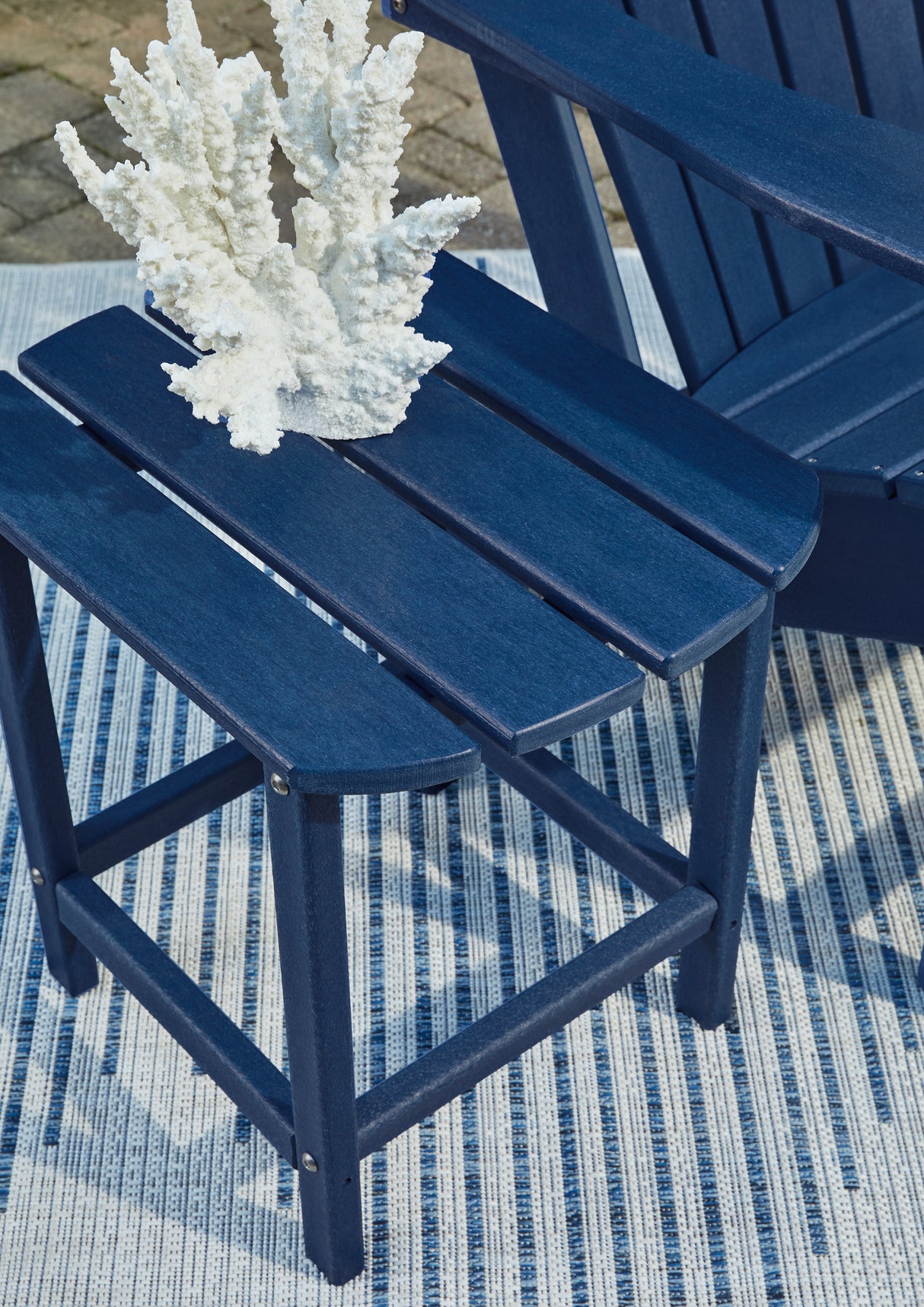 Sundown Treasure Blue End Table from Ashley - Luna Furniture