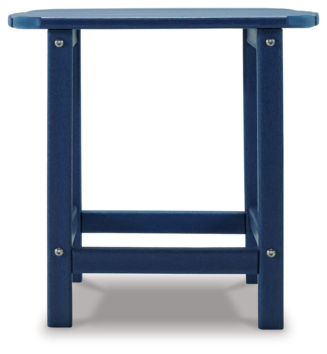 Sundown Treasure Blue End Table from Ashley - Luna Furniture