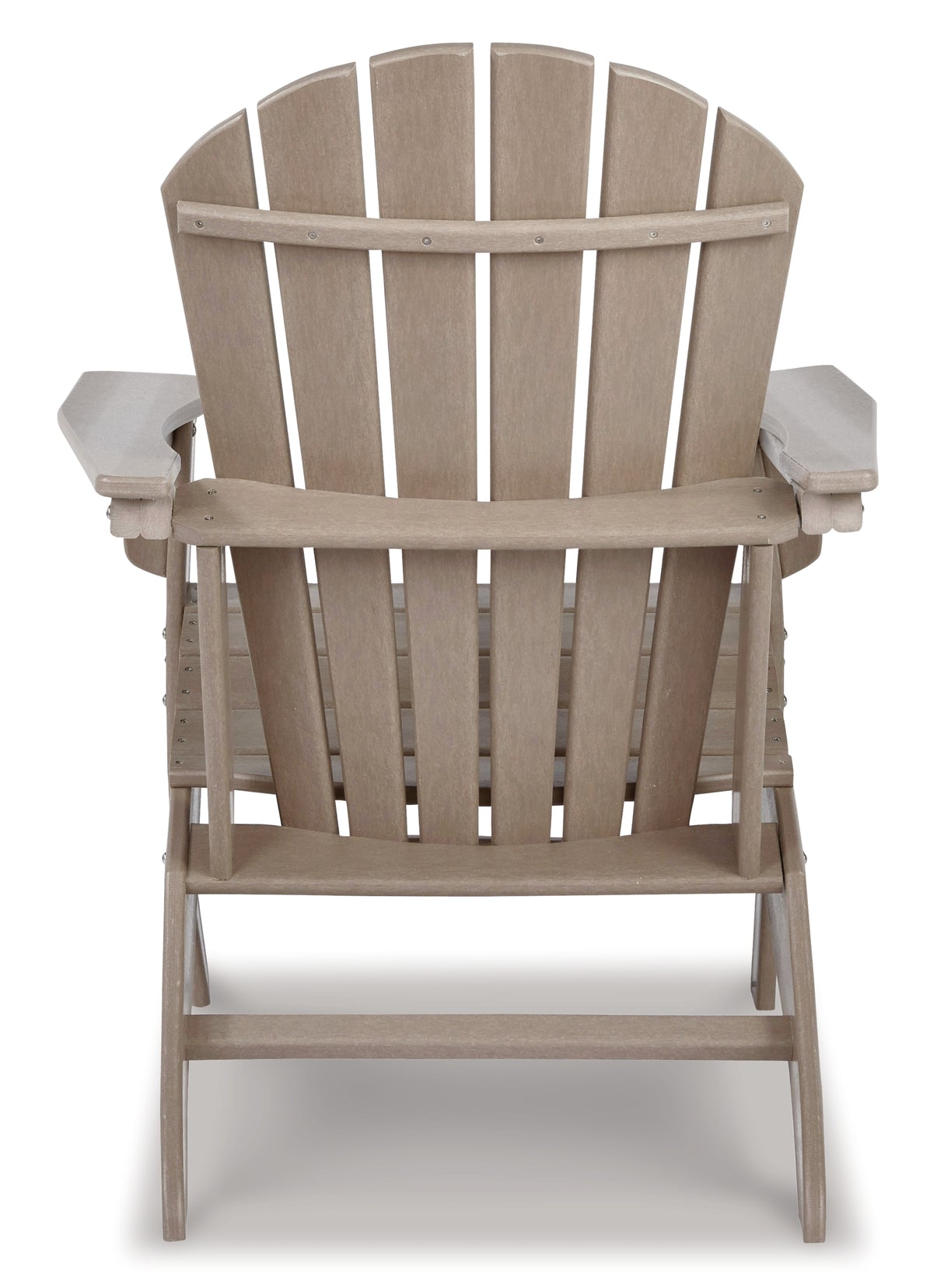 Sundown Treasure Grayish Brown Adirondack Chair from Ashley - Luna Furniture