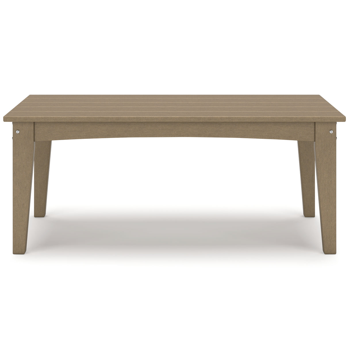 Hyland Wave Driftwood Outdoor Coffee Table from Ashley Furniture - Luna Furniture