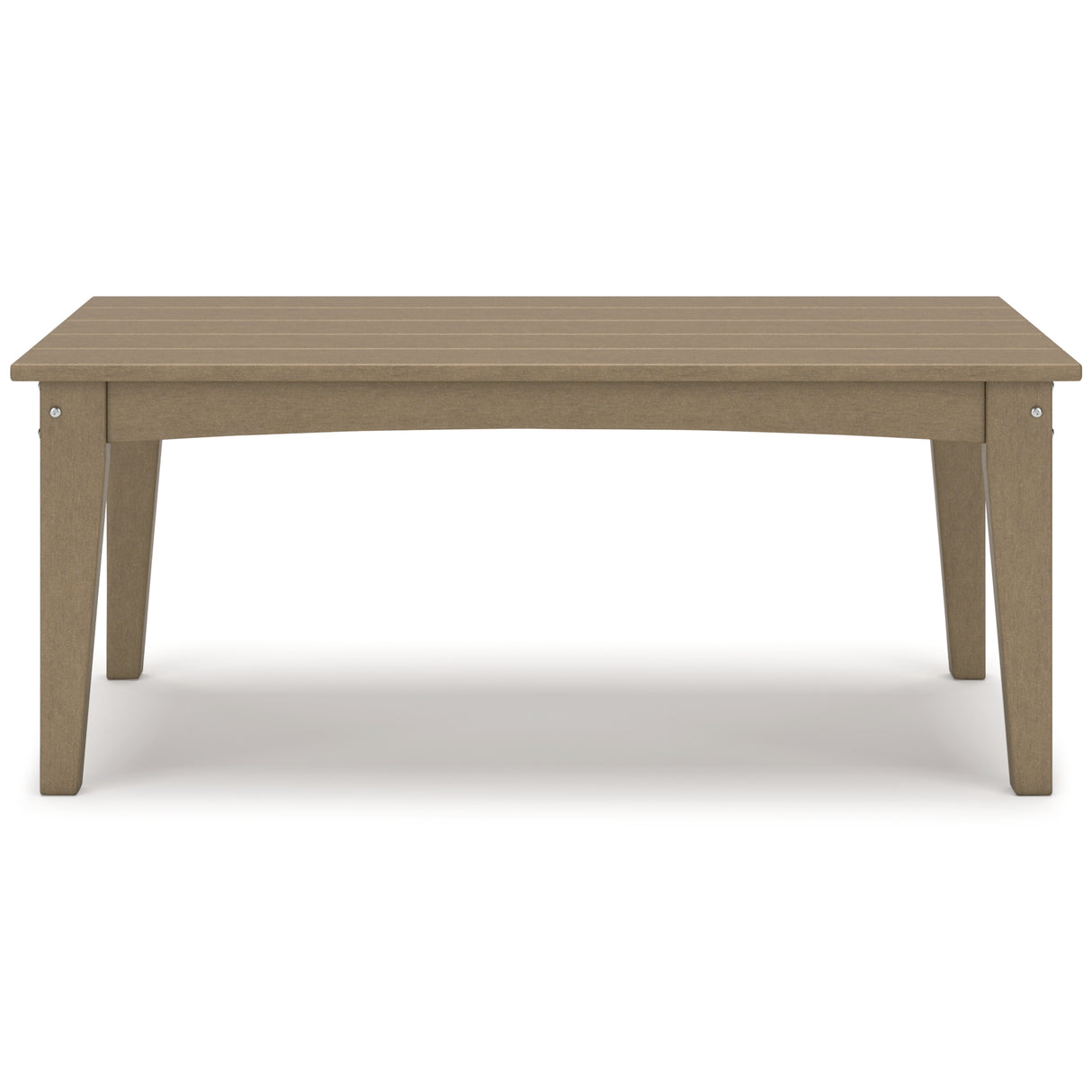 Hyland Wave Driftwood Outdoor Coffee Table from Ashley Furniture - Luna Furniture