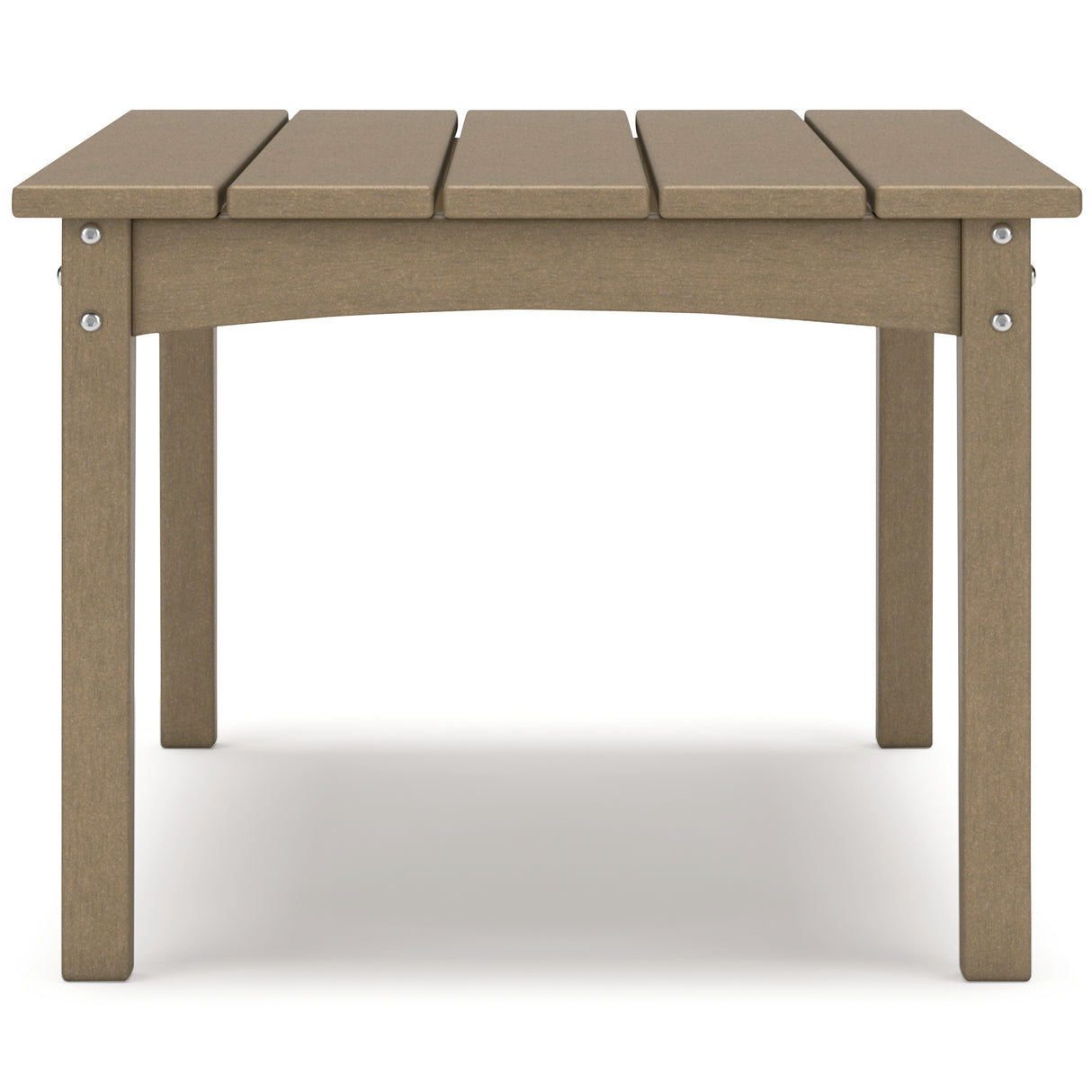 Hyland Wave Driftwood Outdoor Coffee Table from Ashley Furniture - Luna Furniture