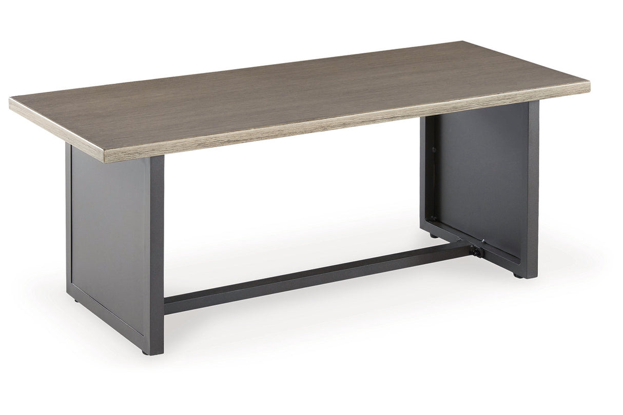 Bree Zee Brown 7-Piece Outdoor Modular Seating from Ashley - Luna Furniture