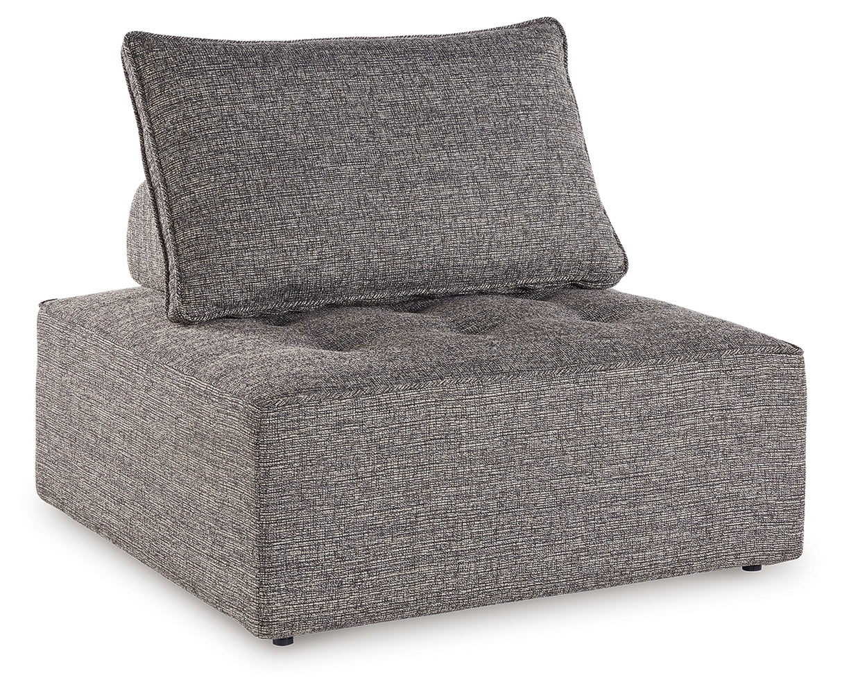 Bree Zee 8-Piece Outdoor Sectional with Lounge Chair in Brown from Ashley Furniture - Luna Furniture
