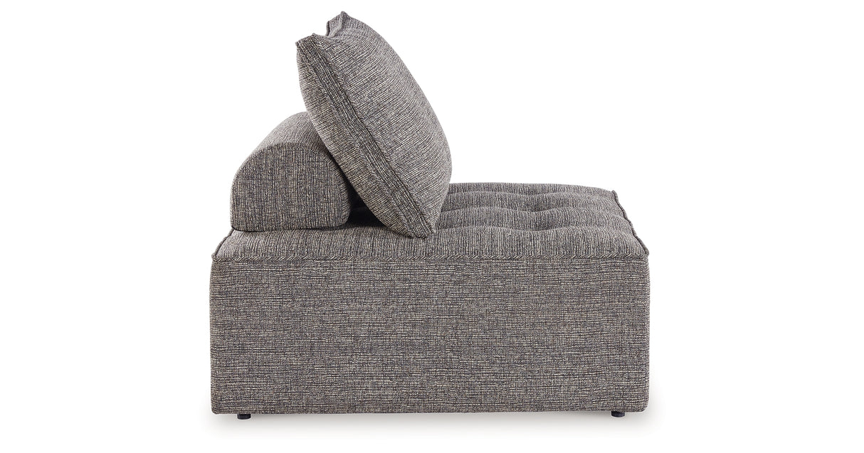 Bree Zee 4-Piece Outdoor Sectional with End Table in Brown from Ashley - Luna Furniture