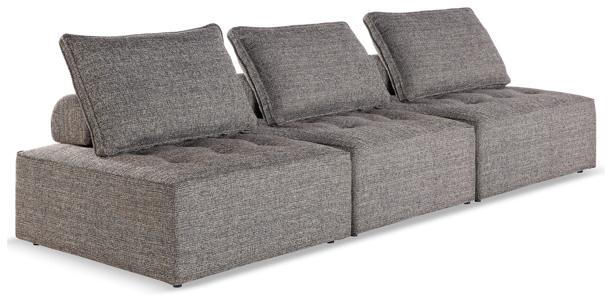 Bree Zee Brown 3-Piece Outdoor Modular Seating from Ashley - Luna Furniture