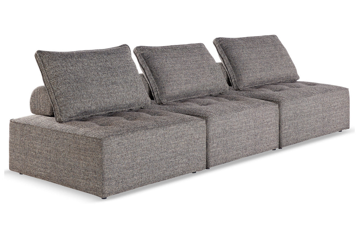 Bree Zee Brown 3-Piece Outdoor Modular Seating from Ashley - Luna Furniture