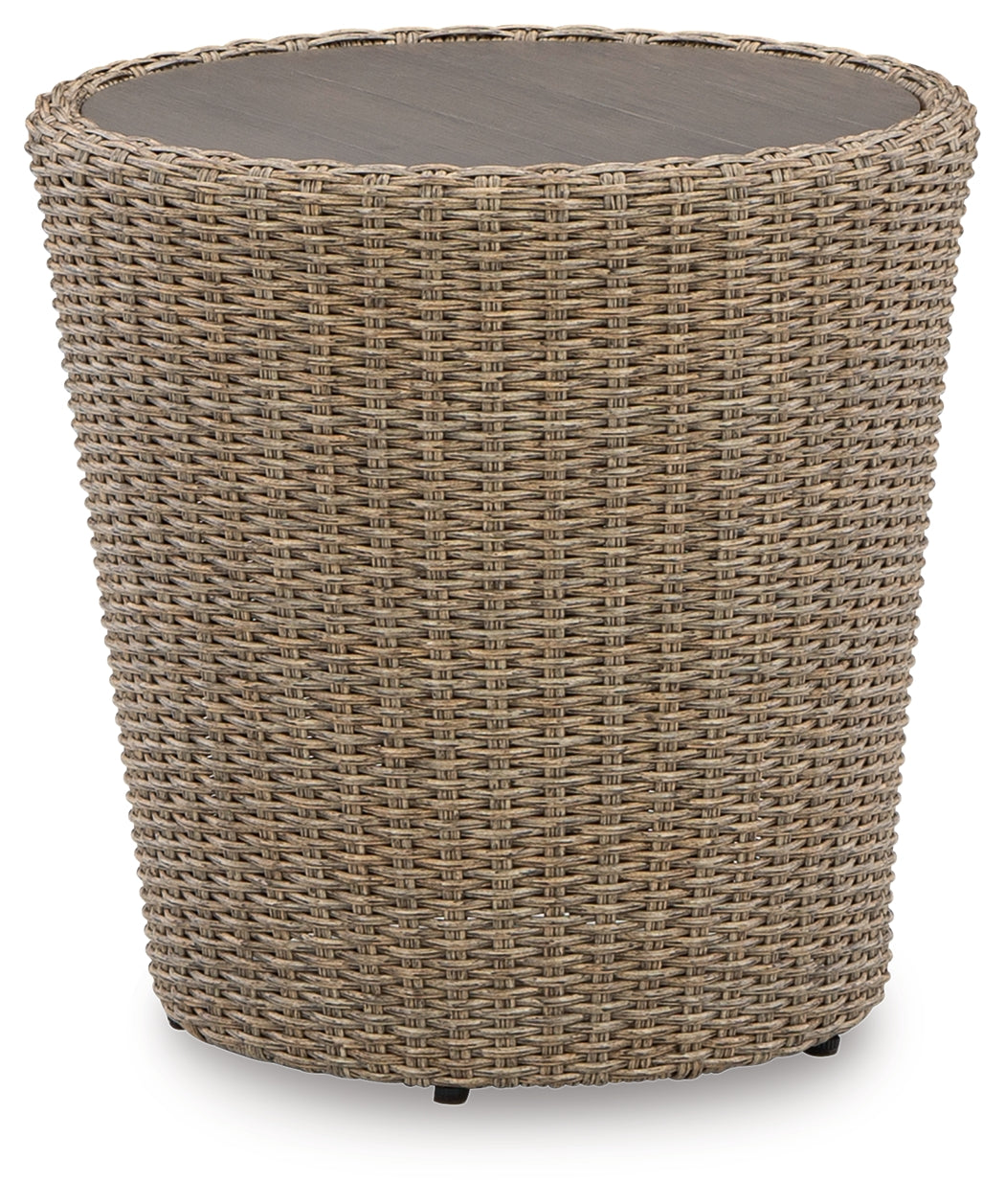 DANSON Beige Outdoor End Table from Ashley Furniture - Luna Furniture
