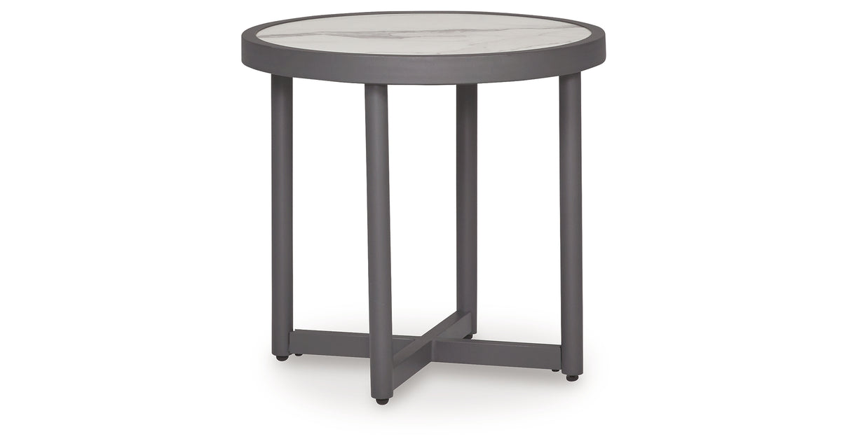 Ocean Beach Gray Outdoor End Table from Ashley Furniture - Luna Furniture