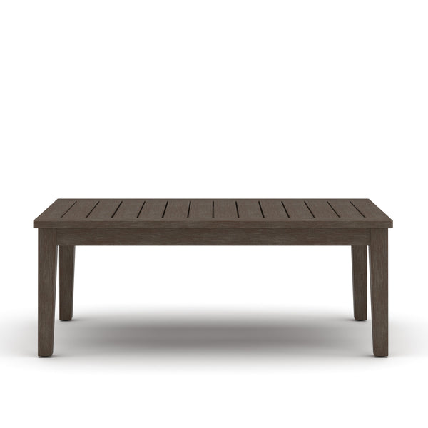 Adams Lane Dark Brown/Beige Outdoor Coffee Table