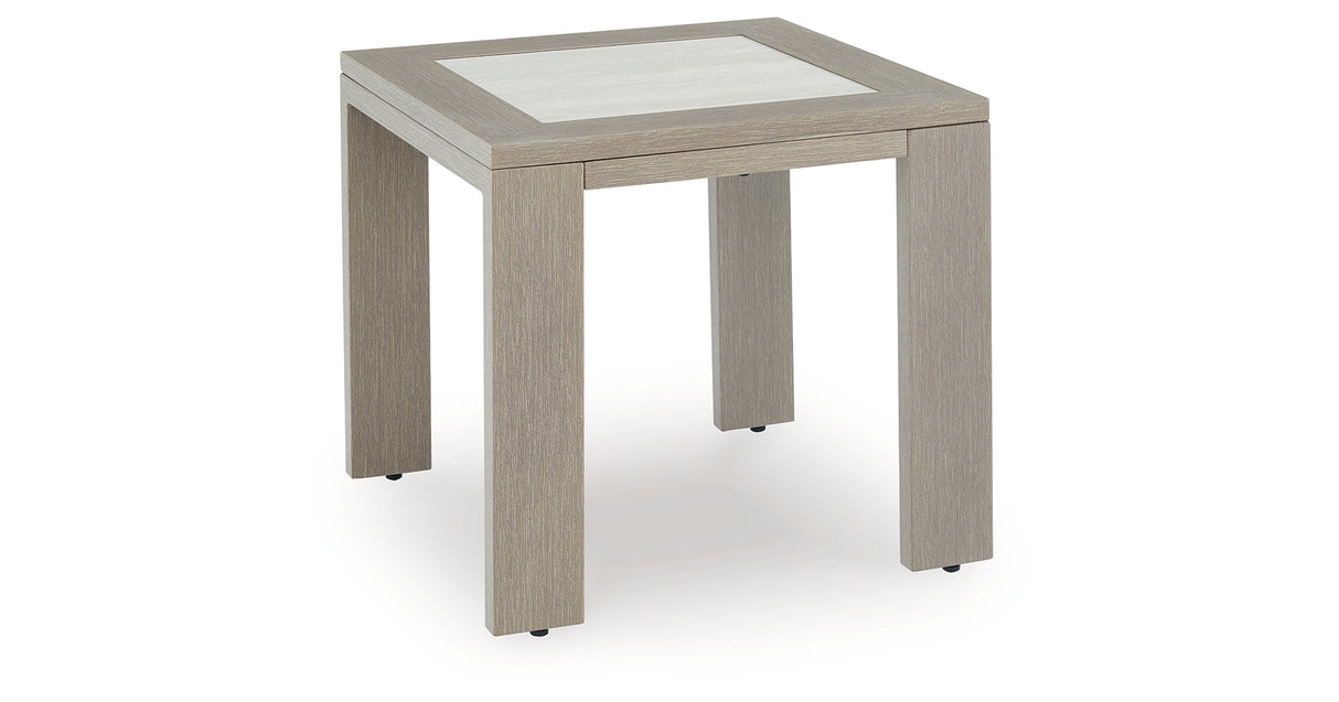 Kimpton Isle Brown Outdoor End Table from Ashley Furniture - Luna Furniture