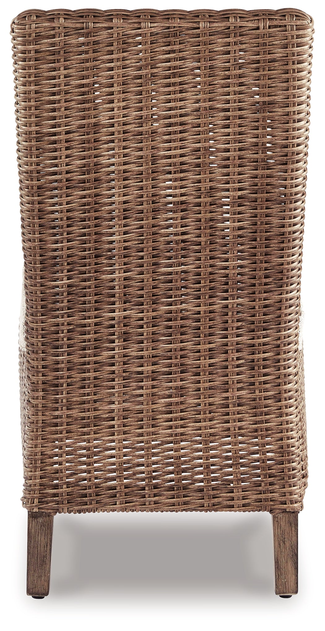 Beachcroft Beige Outdoor Side Chair with Cushion (Set of 2) from Ashley - Luna Furniture