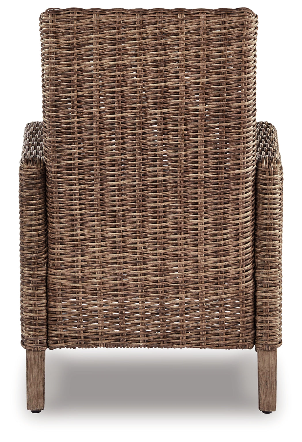 Beachcroft Beige 4-Piece Outdoor Sectional, 2 Arm Chairs, Lounge Chair and Bench from Ashley Furniture - Luna Furniture