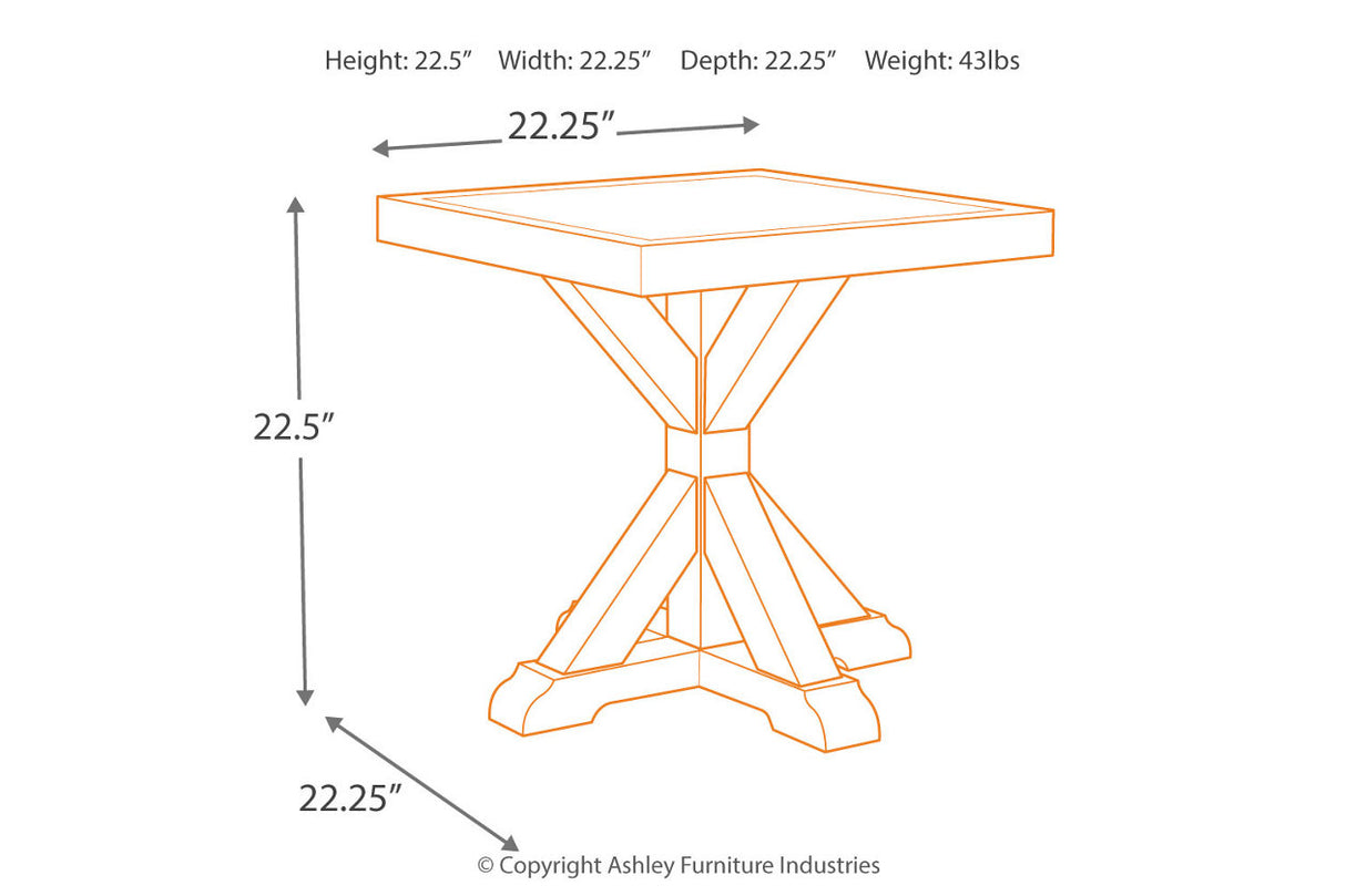 Beachcroft Beige 5-Piece Outdoor Sectional with Coffee Table and 2 End Tables from Ashley - Luna Furniture