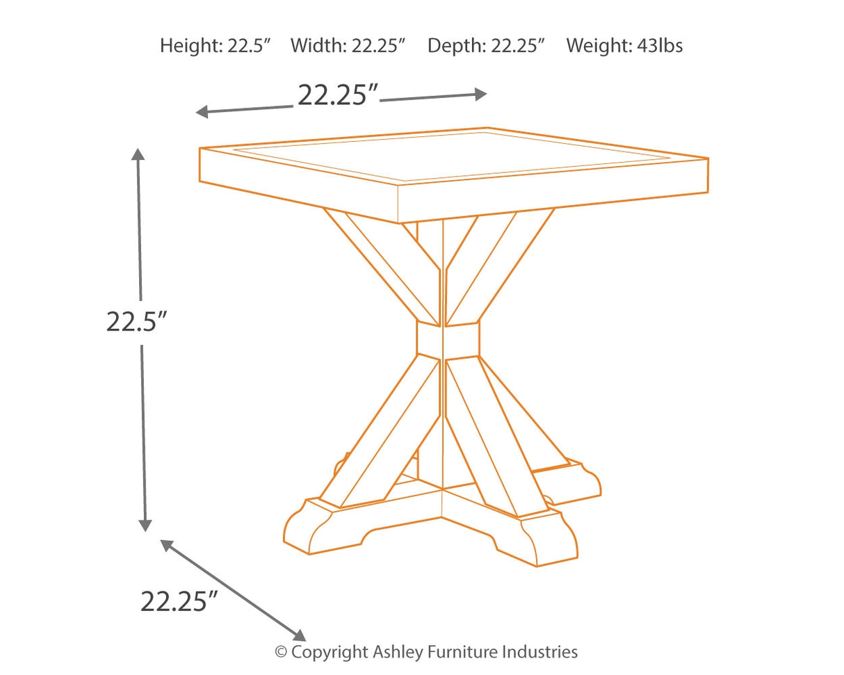 Beachcroft Beige 5-Piece Outdoor Sectional with Coffee Table and 2 End Tables from Ashley - Luna Furniture