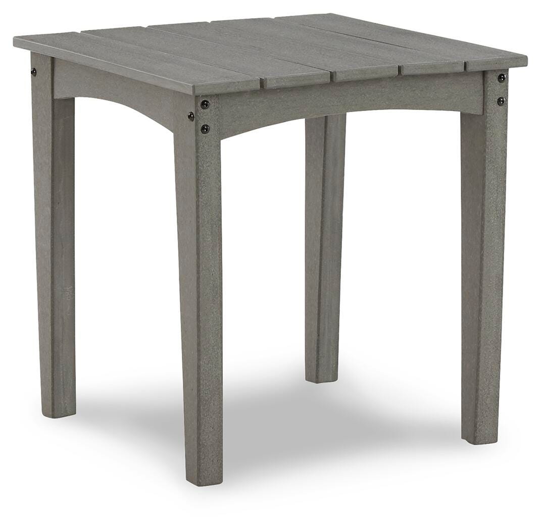 Visola Gray Outdoor End Table from Ashley - Luna Furniture