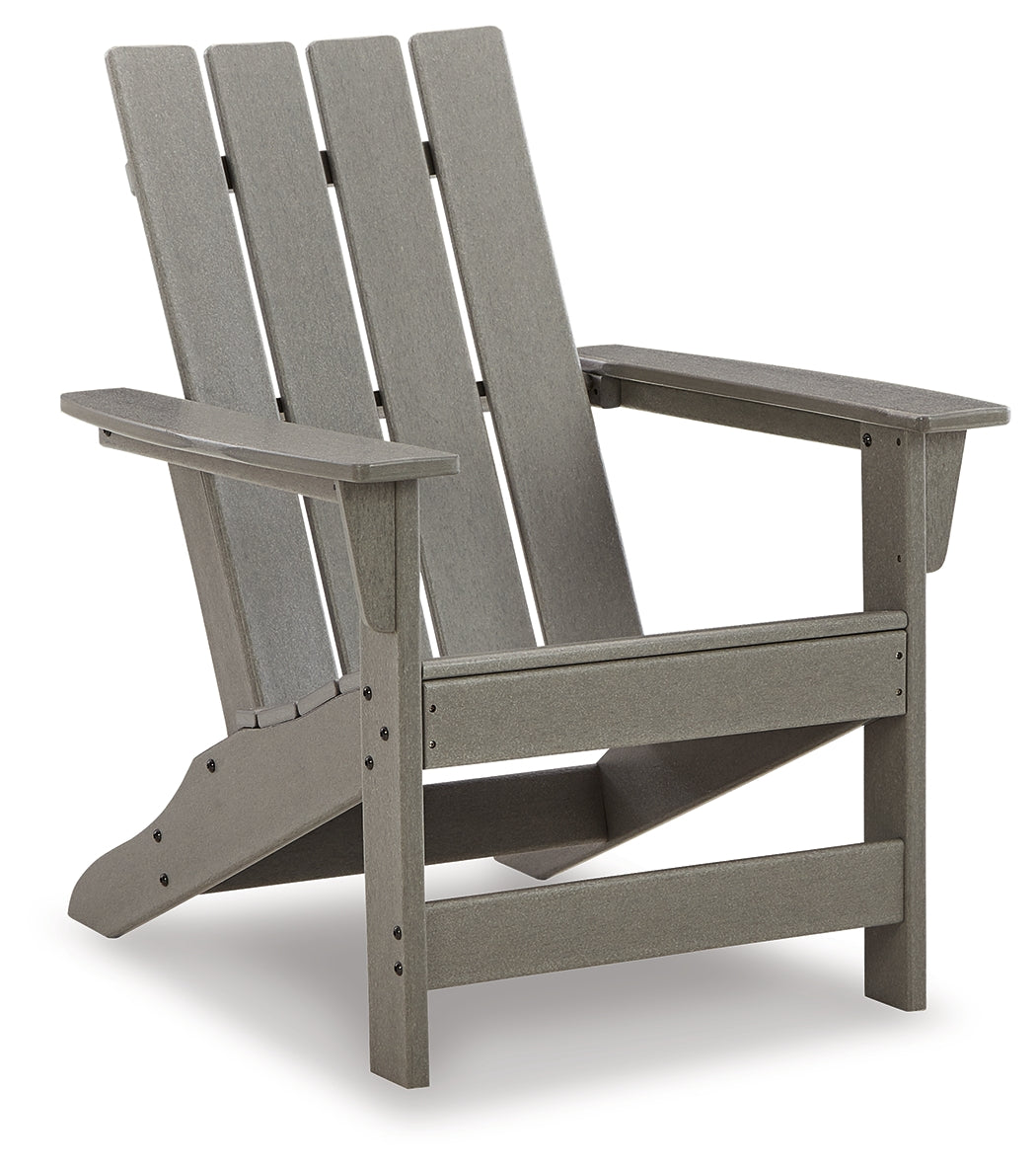 Visola Gray Adirondack Chair from Ashley Furniture - Luna Furniture